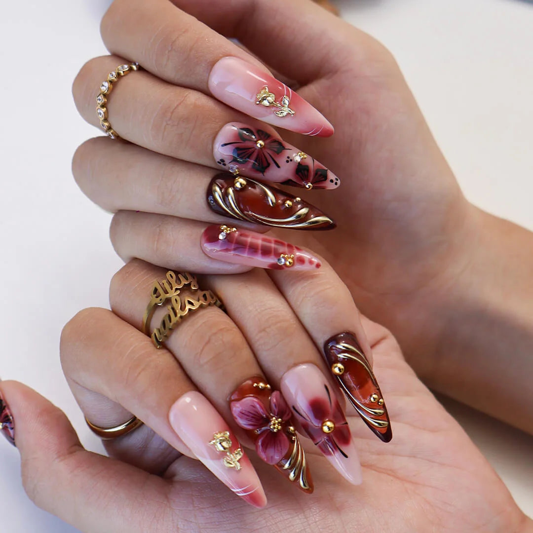 HOW TO APPLY  & REMOVE YOUR NAILS mobile