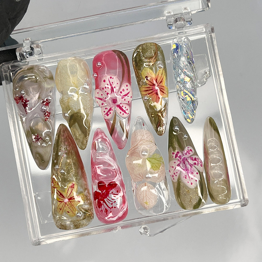 Premium Handmade Press On Nails – LILY NAILS ART