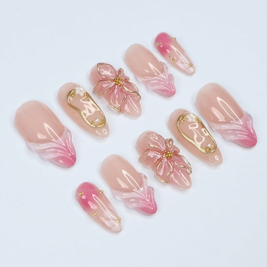 best pink press on nails elegant nail art short glue on nails top rated press on nails press on fingernails fake nails at home salon perfect press on nails