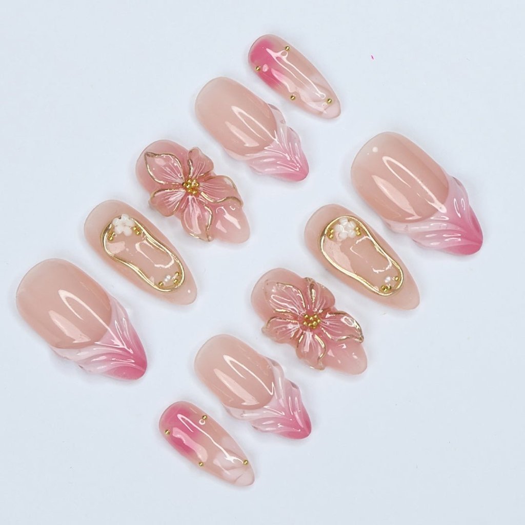 acrylic press on nails best glue on nails glamermaid nails almond press on nails french tip press on nails long lasting press on nails angle