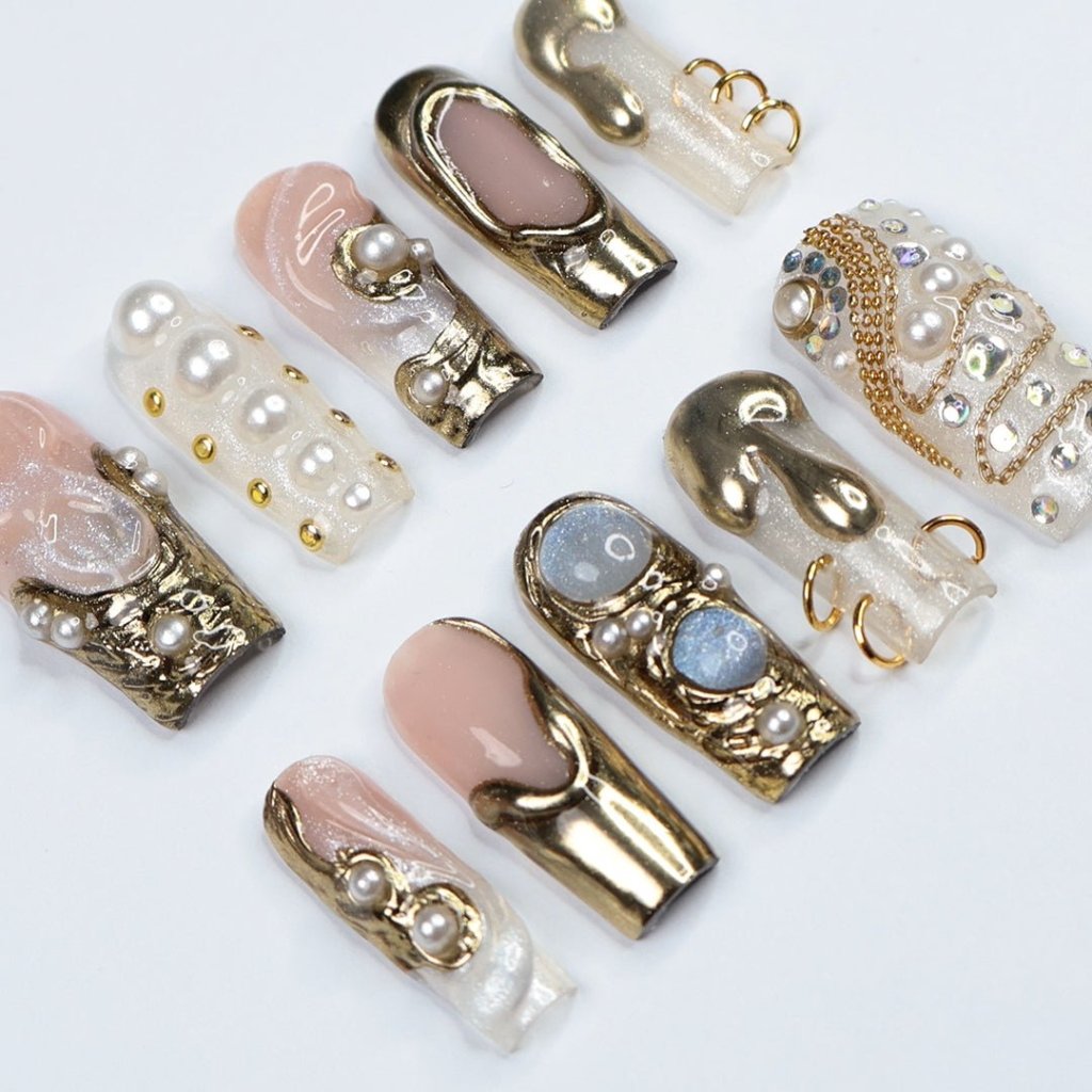 Opuluxe | Handmade Press On Nails by lilynailsart.co – LILY NAILS ART