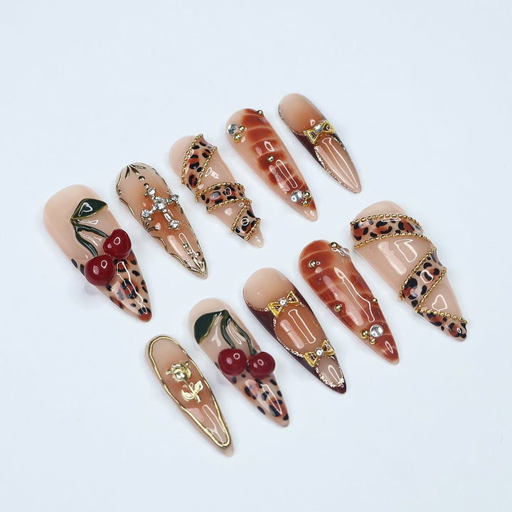 Glitter press-on nails
Ombre press-on nails
Nude press-on nails
Almond press-on nails
Coffin press-on nails
Stiletto press-on nails
Square press-on nails
Chrome press-on nails
Press-on nails for weddings
Press-on nails for prom
Press-on nails for holidays