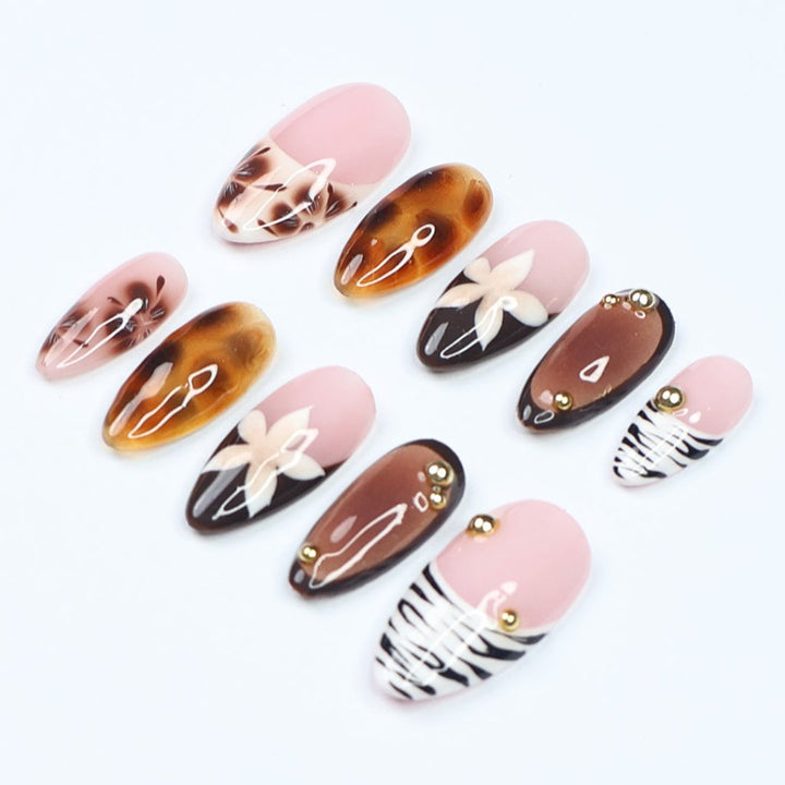kiss nails glamnetic nails presson nails lilynails lilly nails art lilynailsart chic nails sexy nails status nails fancy press on nails fall press on nails brown presson nails stylish presson nails presson nails trend trending presson nails discount nails
